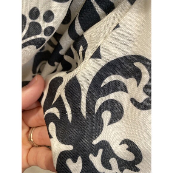 Liliana Meza Kailani Dress Black White Geographic Maxi Dress Size Large - Picture 6 of 13